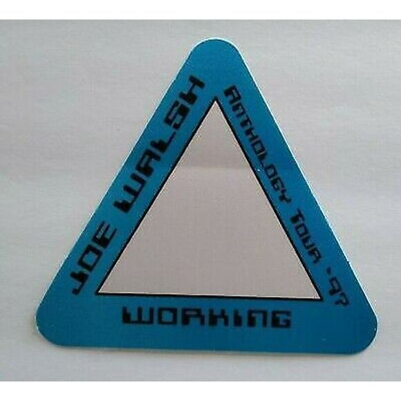 Joe Walsh Backstage Pass 1997 Pathology Tour Original Pop Rock Music UNUSED - Picture 1 of 3